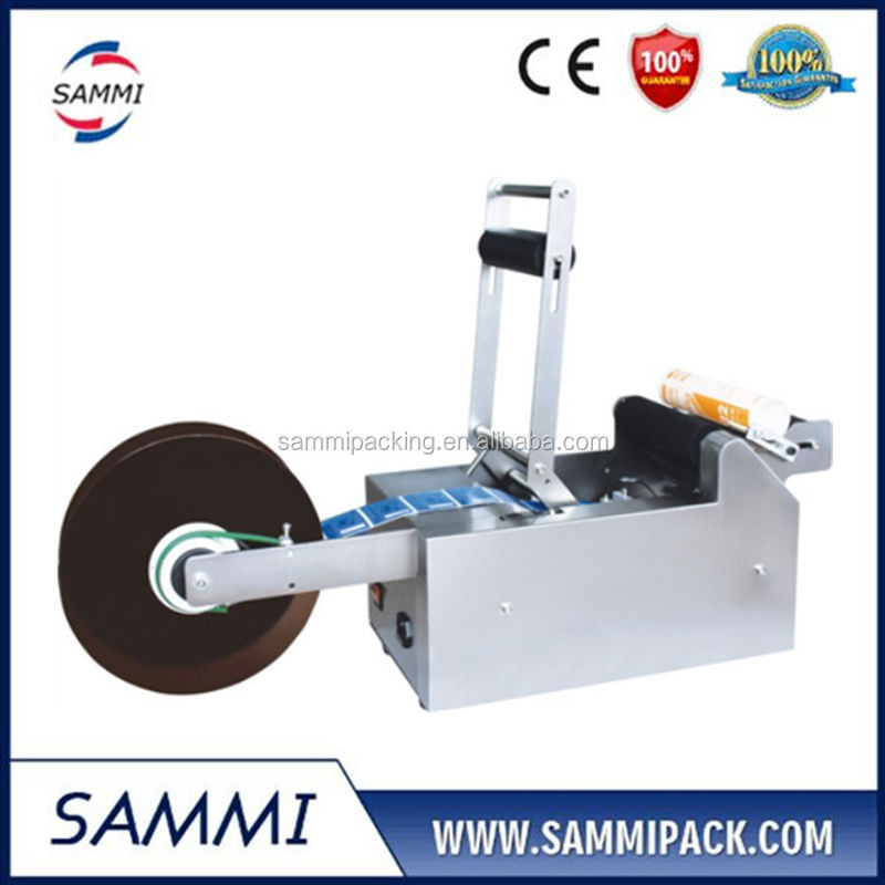 Fabrika Fiyatı MT-50 Yüksek Kaliteli Yarı Otomatik Yuvarlak Şişe Etiketleme Makineleri, yuvarlak şişeler için etiketleme makinesi