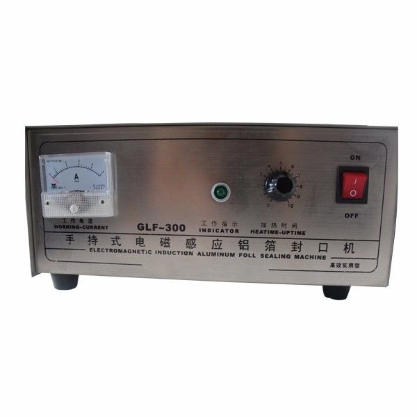 Yeni Tip GLF-300 Endüksiyon Alüminyum Folyo Doldurma Makinesi, Plastik Döşeme İp Doldurucu, Taşınabilir Yuvarlak Şişe Kapak Doldurucu