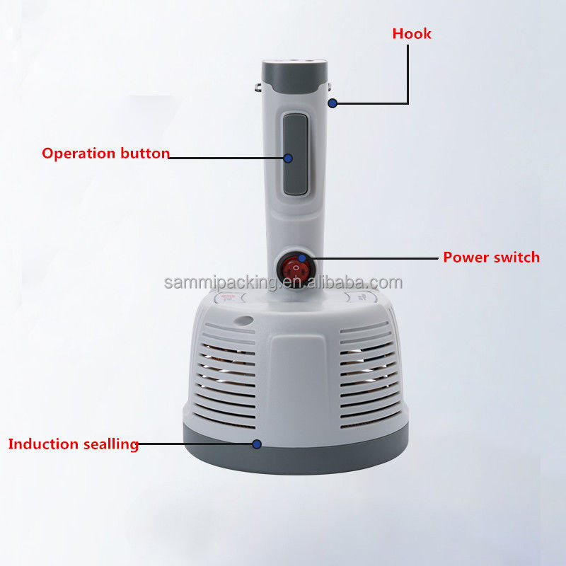 DGYF-400A El ile tutulan endüksiyon alüminyum folyo mühürleme makinesi Plastik şişe gıda endüksiyon ısı mühürleyici