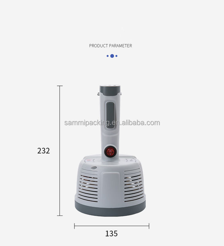 DGYF-400A El ile tutulan endüksiyon alüminyum folyo mühürleme makinesi Plastik şişe gıda endüksiyon ısı mühürleyici
