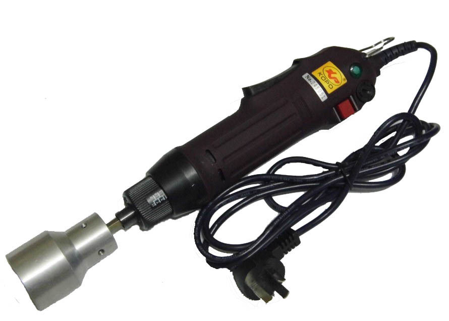 Taşınabilir Elde Tutulan Elektrikli Şişe Kapağı Makinesi Güvenlik Halkası ile Otomatik Plastik Şişe Kapağı Sileme Aracı