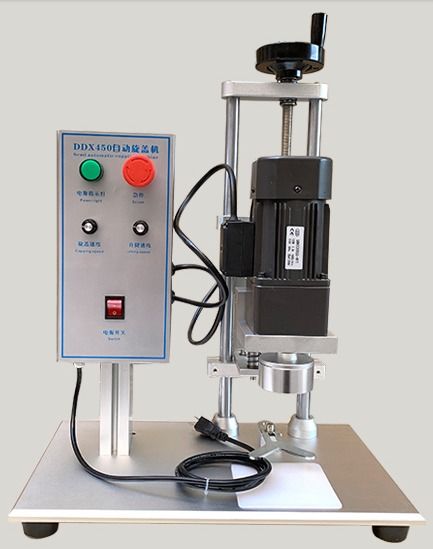 Çok Amaçlı Masaüstü Kapatıcı Yarı Otomatik Sızdırmazlık Makinesi, Plastik Şişeler için Elektrikli Vidalı Kapak Sıkma Sistemi, Uygun Fiyat