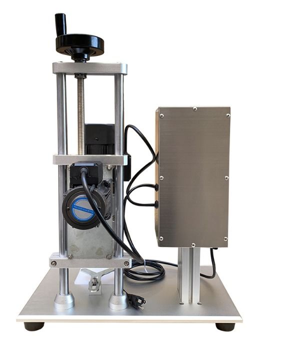 Çok Amaçlı Masaüstü Kapatıcı Yarı Otomatik Sızdırmazlık Makinesi, Plastik Şişeler için Elektrikli Vidalı Kapak Sıkma Sistemi, Uygun Fiyat