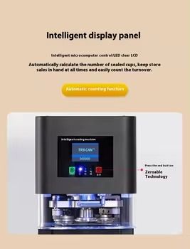 Toptan Fiyat Ticari Konserve Kapatma Makinesi, İçecek/Gıda Konserveleri için 3S Yüksek Hızlı Elektrikli Kapatıcı, Yüksek Hassasiyet