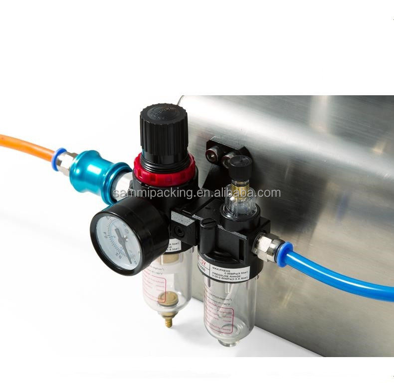 Yüksek Kaliteli Pistonlu Pnömatik Sıvı Doldurma Makinesi Soya Sütü Yağı Temizleyici için Büyük Kapasiteli Sıvı Doldurucu