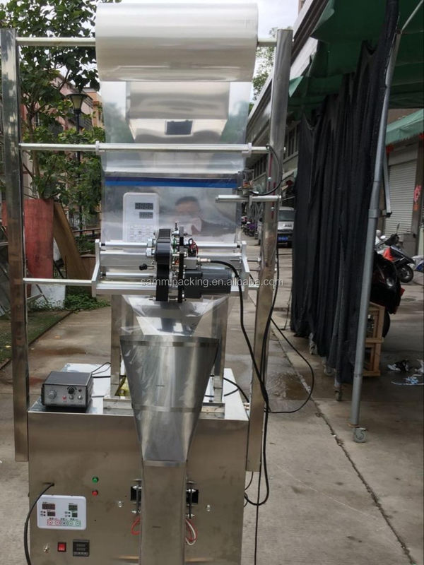 Çok Sıcak Satış 100-500g Hacimsel Otomatik Poşet Paketleme Makinesi Tarih Yazıcılı Fotoselli Sensör