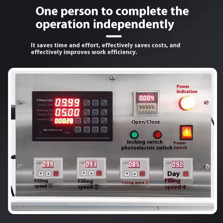 Üretici Tam Otomatik Krem Sıvı Çift Amaçlı Bal Kozmetik Sos Pnömatik Kvantitatif Doldurma Makinesi