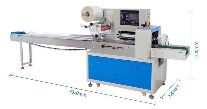 Küçük Oyuncaklar ve Küçük Eşyalar İçin En İyi Fiyatlı Yatay Akışlı Servo Paketleme Makinesi