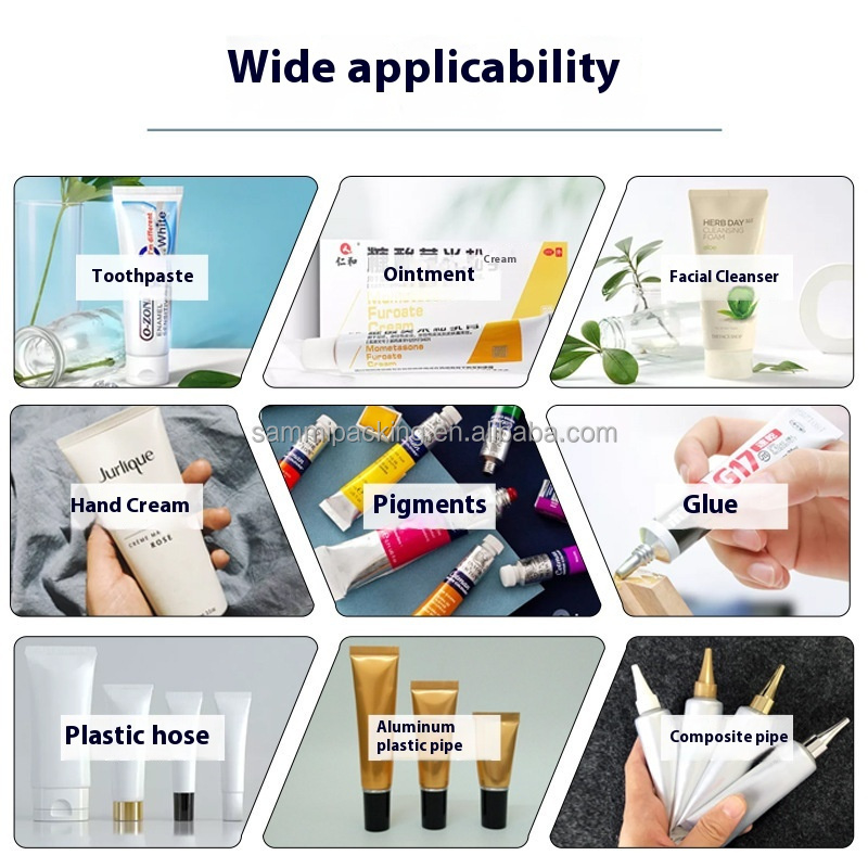 High Speed Automatic Ultrasonic Soft Tube Filling and Sealing Machine Cheap Price Cosmetic Plastic Tube Packaging Solution