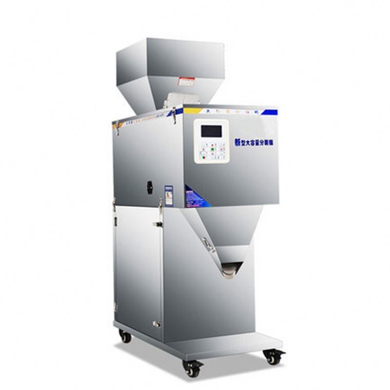 En Yeni 100-2500g Büyük Kapasiteli Tahıl Pirinç Kahve Tartım Dolum Makinesi, Büyük Hazneli