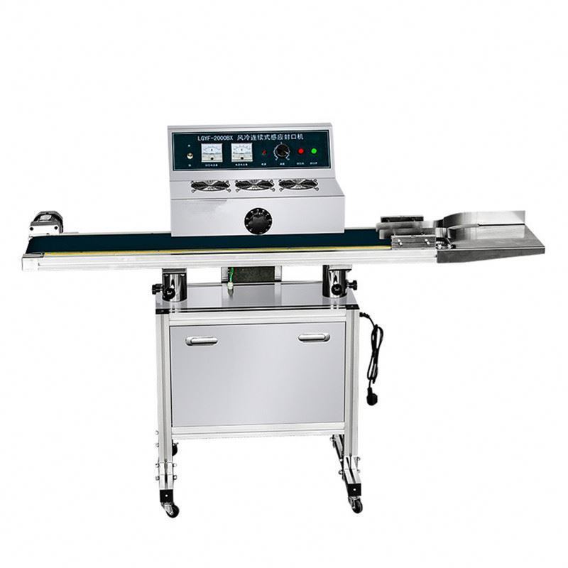 Toptan Otomatik Cam Kavanoz İndüksiyon Şişe Kapatma Makinesi Zemin Tipi Otomatik İndüksiyon Kapatma Makinesi