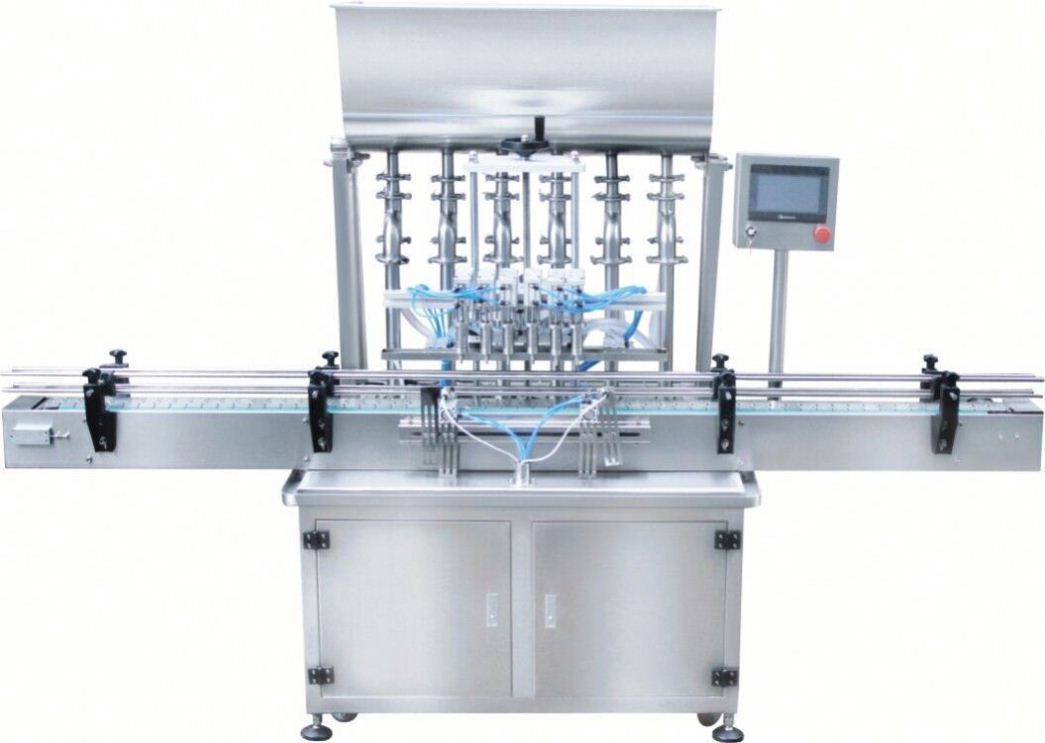 Çevrimiçi Doldurma Makinesi 4 nozel Sıvı Doldurma Makinesi Otomatik Aşınma İçecek Meyvesi İçin Sıvı Şişe Doldurucu