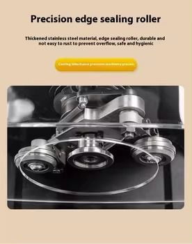 Profesyonel Elektrikle Yürütülen Bubble Çay ve İçecek Konserveleri için Dükkan Dükkanı, Yüksek Hassasiyetle Dönüşmeyen Dikiş Makinesi