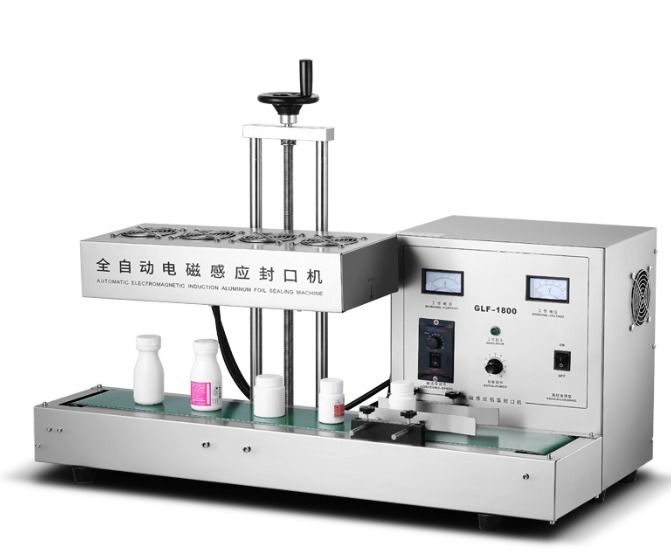Yüksek Hızlı Alüminyum Folyo Sızdırmazlık Makinesi/Paslanmaz Çelik Cam Kavanoz Plastik Şişe İndüksiyon Mühürleyici