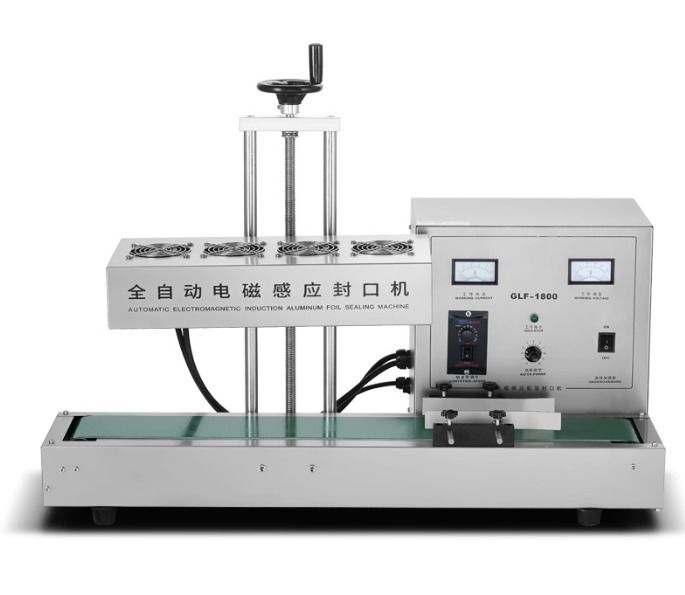 Yüksek Hızlı Alüminyum Folyo Sızdırmazlık Makinesi/Paslanmaz Çelik Cam Kavanoz Plastik Şişe İndüksiyon Mühürleyici