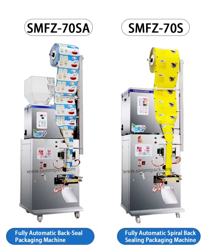 Çok Fonksiyonlu Besleme Spiral Çay Yaprağı Muz Cipsi Şeker Poşet Dolum Tartım Dolgusu Tahıl Tohumu Çay Paketleme Makinesi