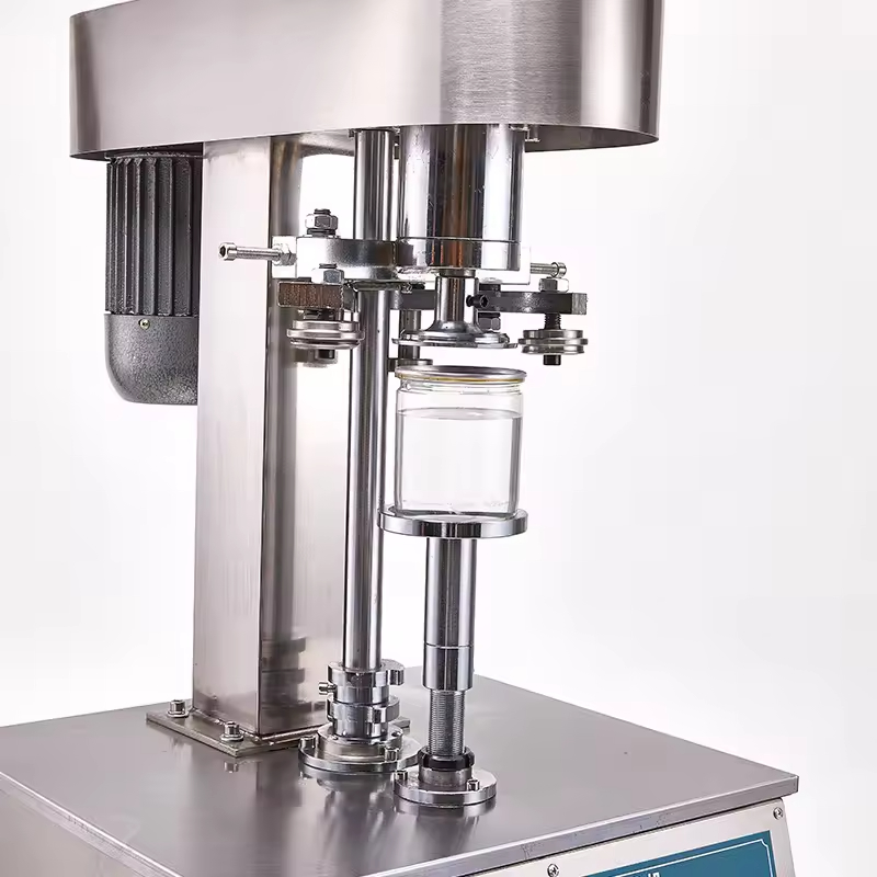 DFJ-160 Vertical Electric Sealing Machine for Stainless Steel Tinplate Easy-Open Cup Plastic and Metal Cans Tin Can Sealer