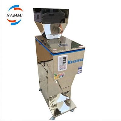 Otomatik Tahıl Ağlama Doldurma Makinesi Ağırlık Doldurucu Titreyici Doldurucu 100g-999g