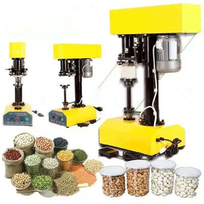 İçki kutuları için yarı otomatik elektrikli teneke kutu dikiş makinesi