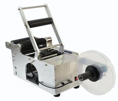 Yapışkan Etiketler Paketleme Etiketleme Makinesi Yarı Otomatik Gıda İçecekleri İçin