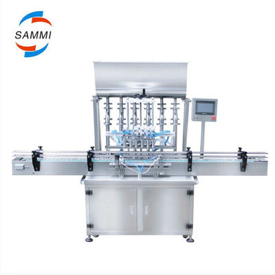 6 nozzle otomatik dolgu makinesi/ 6 başlı doğrusal otomatik krem dolgu makinesi