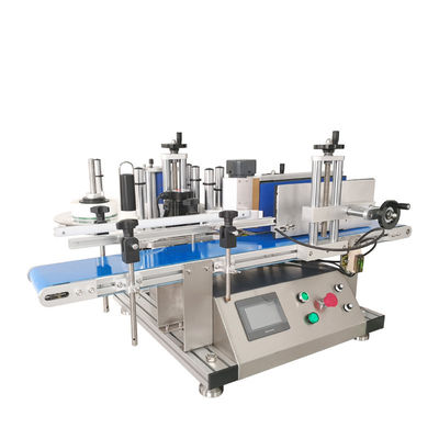 Otomatik yuvarlak şişe etiketleme etiket kodlama makineleri uzunluğu 25-280mm