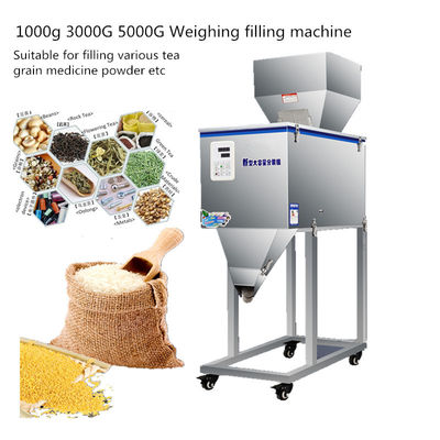 Çay pirinç tozu dağıtım dolgu için çok fonksiyonel çay tartma makinesi