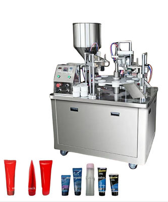 50-250ml ultrasonik yarı otomatik tüp doldurma ve mühürleme makinesi