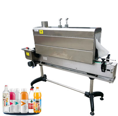 Otomatik Isıtma Şişesi Shrink Sleeving Etiketleme Makinesi SHRINCR SOEVE TALEVİCİ Buhar Tüneli