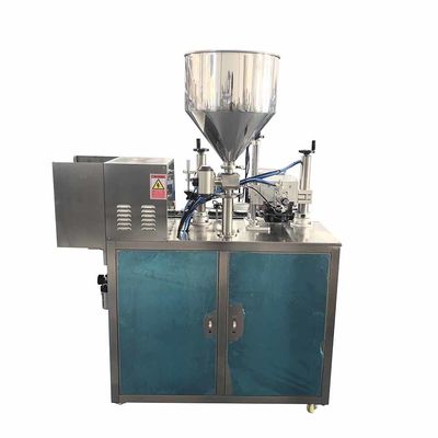 Otomatik kozmetik krem tüpü doldurma ve mühürleme makinesi ultrasonik yumuşak tüp doldurma ve mühürleme makinesi