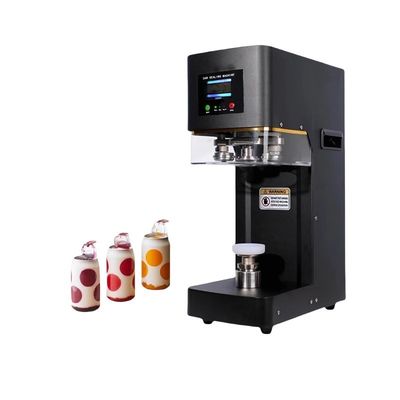 2025 Yeni Otomatik Plastik Kavanoz Seamer Makine Bira Kavanozu Kapak Seamer Makine Teneke Kavanozu Soda Balonlu Çay için Basınçlı Sızdırma Makine