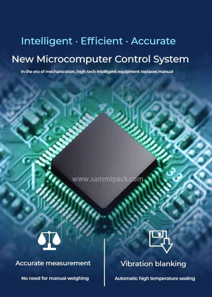 Çok Fonksiyonlu Çift Kafalı Şeker Dolum Kahve Çekirdeği Tartım Paketleme Makinesi 500g 1000g 450*470*1750MM Emtia 4