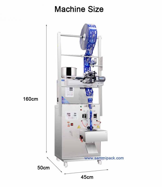 120.000 Kg Tek Toplu Ağırlıklı Kağıt Paketleme Malzemesi Çay Tozu Paketleme Makinesi Sıcak Ştamp Kodlayıcı 3
