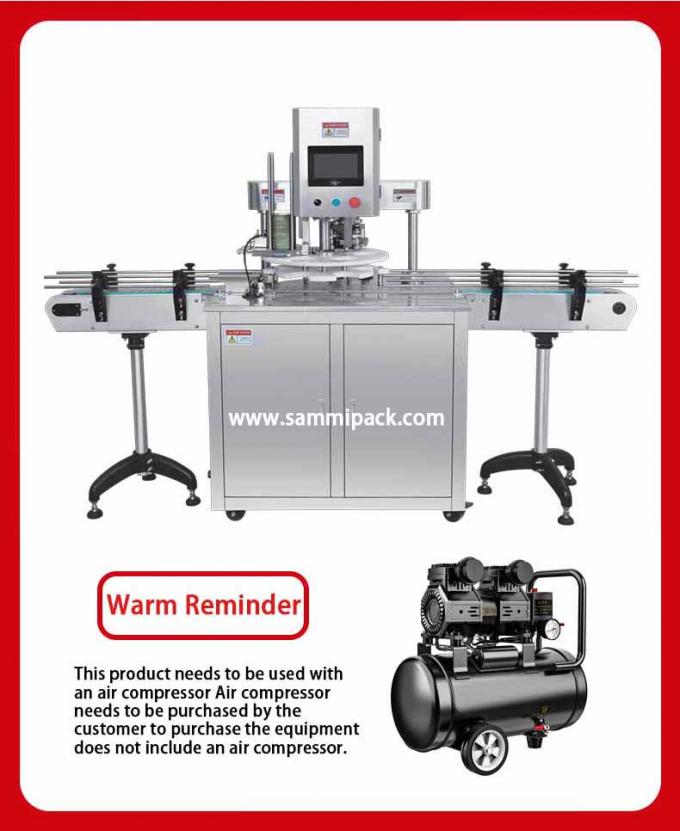Süt Tozu Boya İçecek Gıda Sardalya Ton Balığı Teneke Kutular İçin Otomatik Masa Üstü Kapatma ve Sızdırmazlık Makinesi 1