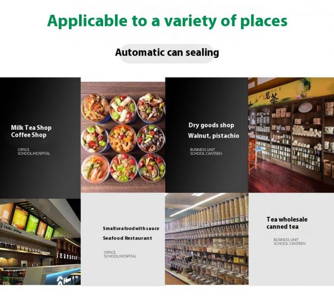 DFJ-160 Vertical Electric Sealing Machine for Stainless Steel Tinplate Easy-Open Cup Plastic and Metal Cans Tin Can Sealer 12