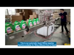 Otomatik sıvı doldurma makinesi hattı