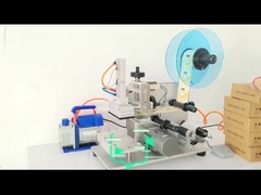 Yüksek hassasiyetli Top Satış MT-60 Top Flat Surface Etiketleme Makinesi şişe kapağı için