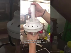 Alüminyum folyo endüksiyon mühürleme makinesi El tutulan yarı otomatik