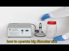 165mm Elektromanyetik İndüksiyon Mühürleme Makinesi Bal Şişesi için