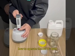 Taşınabilir İndüksiyon Kapağı Sıfırlayıcı Alüminyum folyo Sıfırlama Makinesi 20-85mm 34*29*15MM Boyut