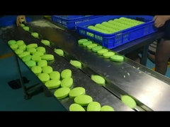 Çift Frekanslı Otomatik Yastık Paketleme Makinesi Bisküvi Kurabiye Ay Kekleri