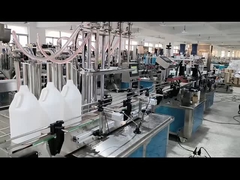 Otomatik sıvı doldurma kaplama ve etiketleme makinesi